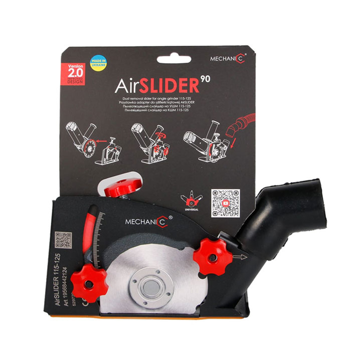 DiStar Airslider Staubabsaugung für Winkelschleifer – 125 mm - BJC Tools