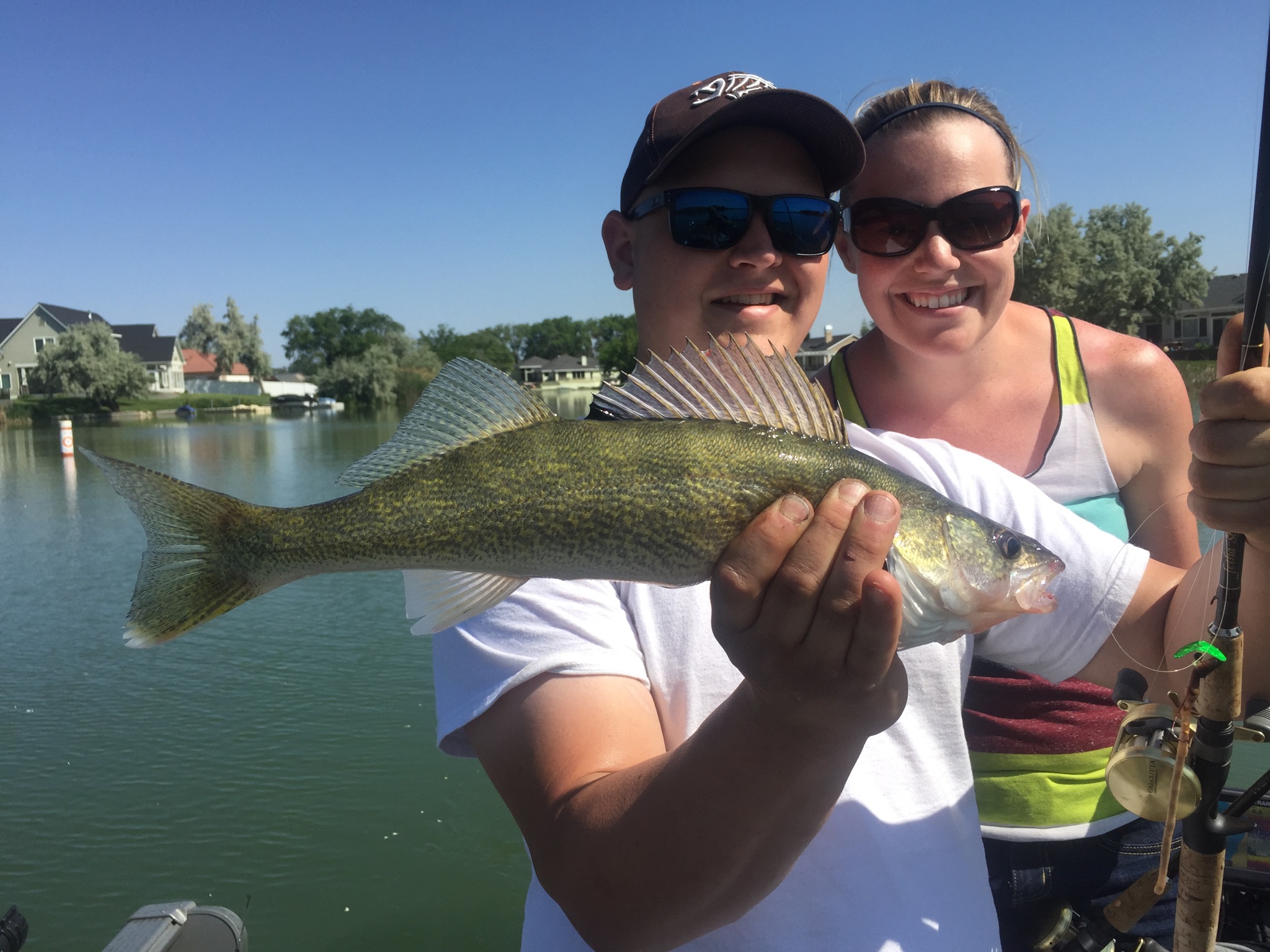 BJ's Guide Service walleye fishing pictures