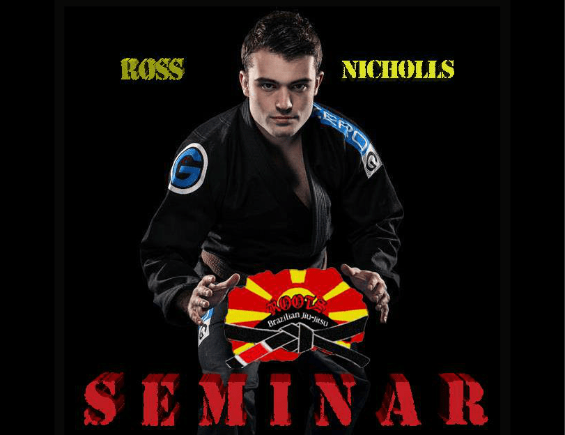 Roger Gracie Black Belt Ross Nichols on Seminar in Macedonia
