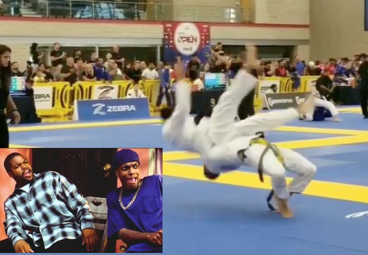 Guy Gets DQ'd For Suplex in IBJJF Tournament