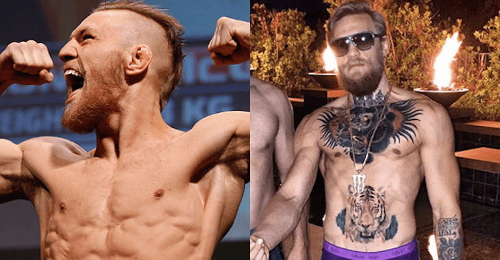 The Six Steps Of Conor Mcgregor's Tattoo Evolution | Bjpenn.com 380_x_730_png