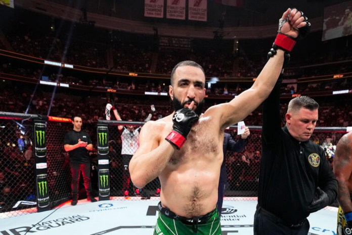 Belal Muhammad basura Sean Strickland después de la pérdida de UFC 312: «No sale todo»