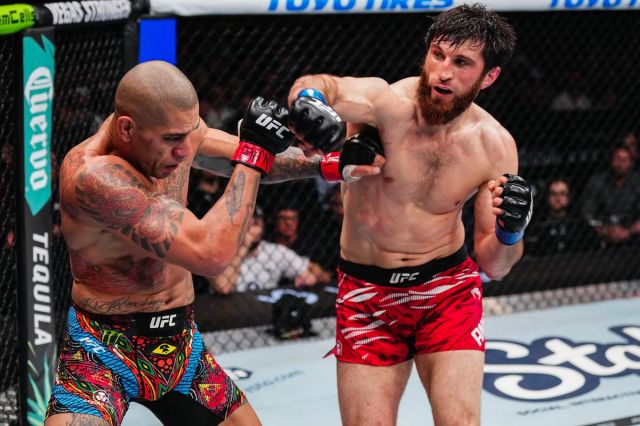Magomed Ankalaev cree que Alex Pereira puede haberse engrasado en su primera pelea