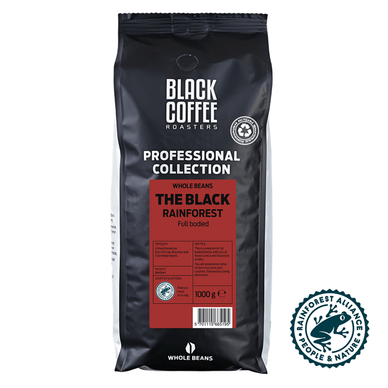 Black Coffee Roasters The Black Rainforest Alliance