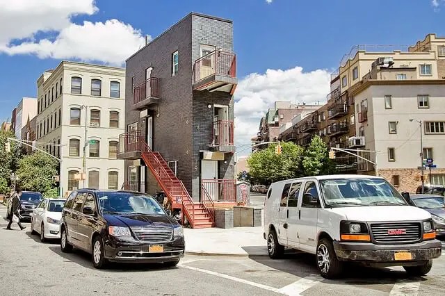 SuperTiny House Rises On Traffic Triangle in Williamsburg Brooklyn