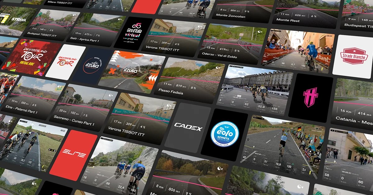 BKOOL Virtual Cycling Routes