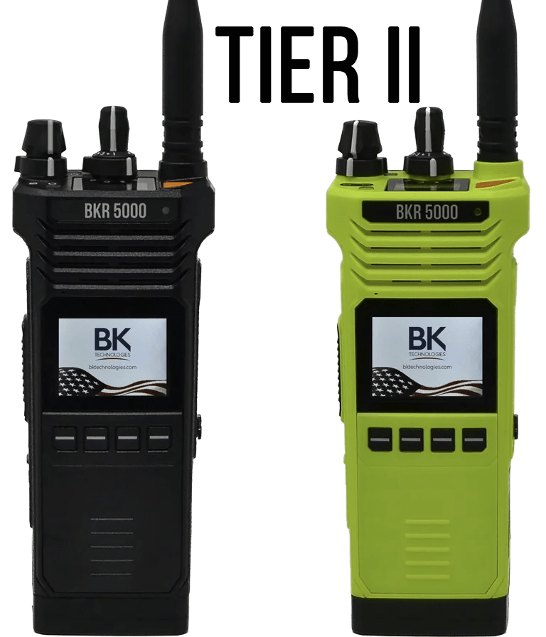 Portable Two Way Radios BKR 5000 Portable Radio BK Technologies