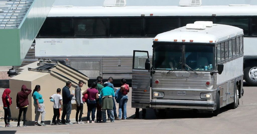 Texas's Huge SPLURGE On Bus Rides To Blue States, You Won't Believe How