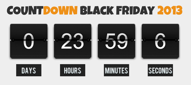 Nur noch 24 Stunden bis zum Black Friday 2013 BlackFriday.de