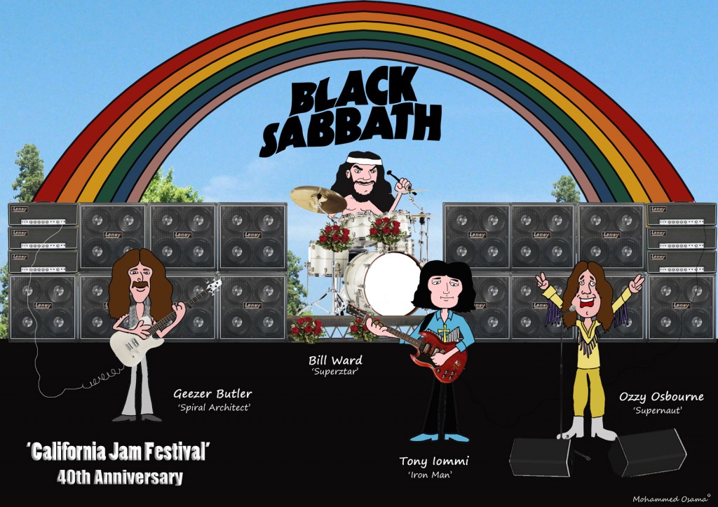 Cal Jam 1974 is 40! Black Sabbath Online