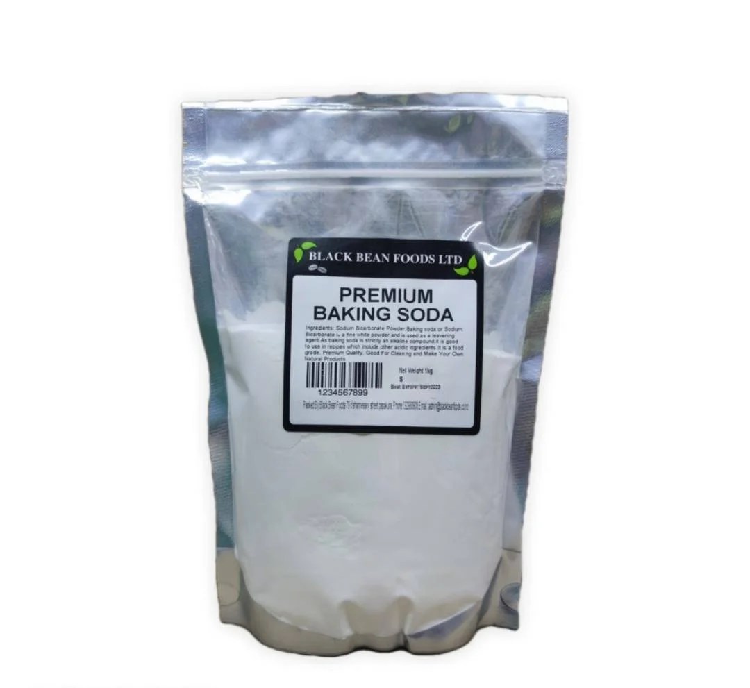 Natural & Premium Baking Soda 1Kg Black Bean Foods NZ
