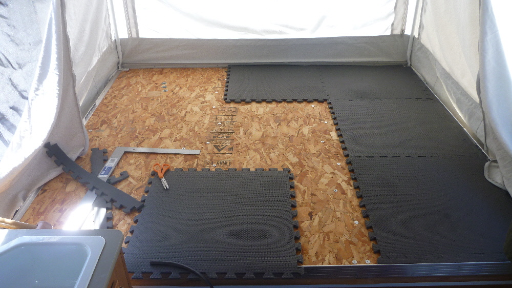 Underbed padding PopUpPortal