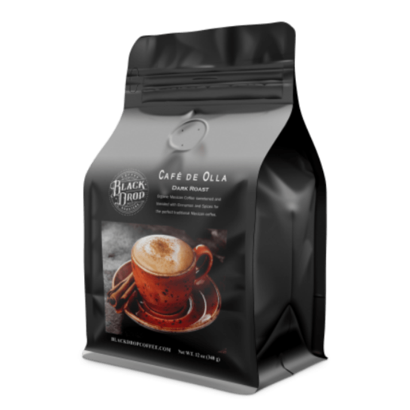 Café De Olla 12oz Black Drop Coffee