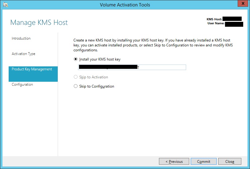 How to setup KMS activation for Windows 10 on Server 2012 R2