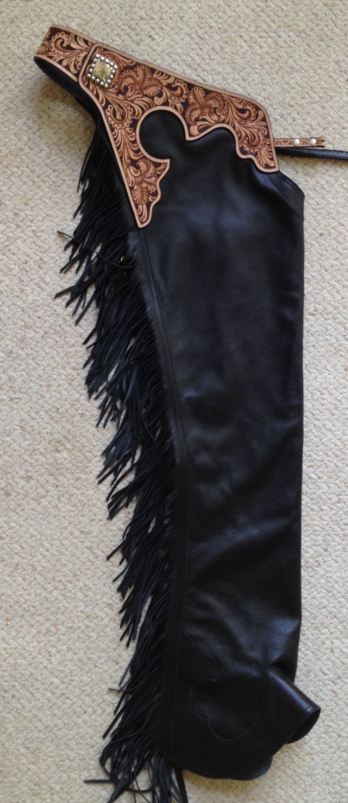 Sterling Silver Conchos for Chaps, Show Chaps, Reining Chaps, Western