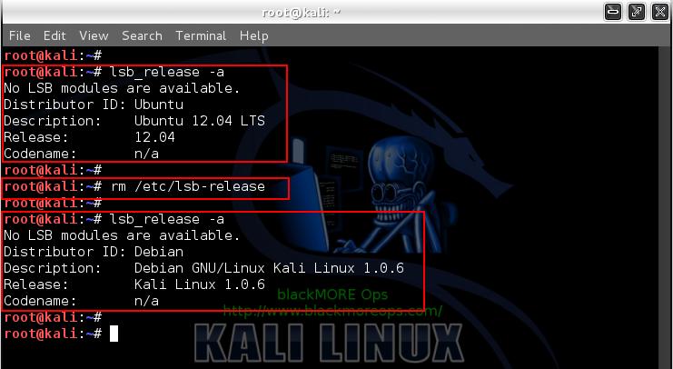 Kali Linux add PPA repository addaptrepository blackMORE Ops