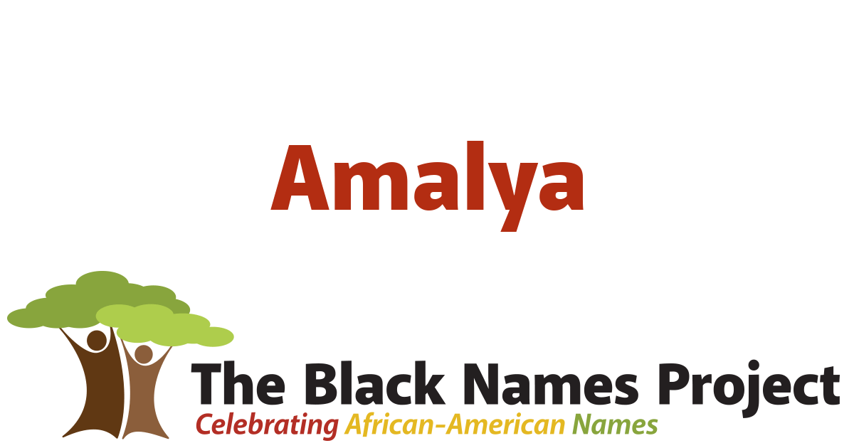 Amalya The Black Names Project