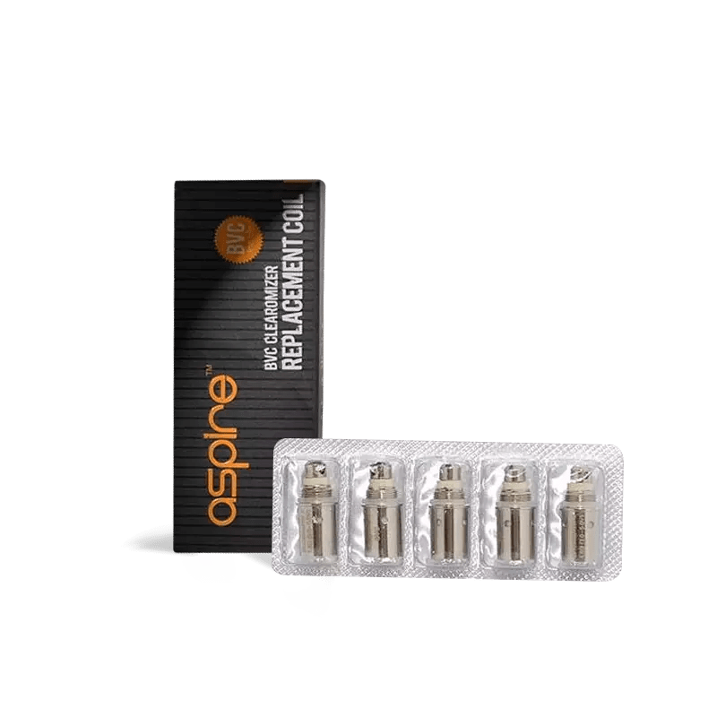 Aspire BVC Clearomizer Replacement Coils (5Pack) Black Note