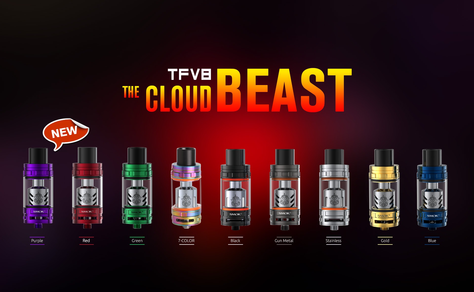 SMOK TFV8 CLOUD BEAST TANK [2023 Product Review] Black Note