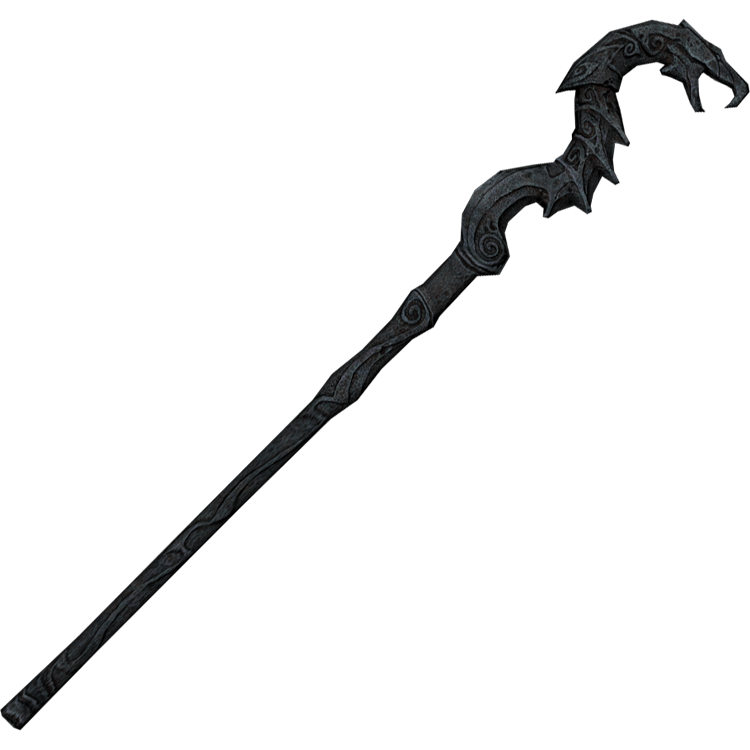 Bâton de PrêtreDragon Black Owl Studio