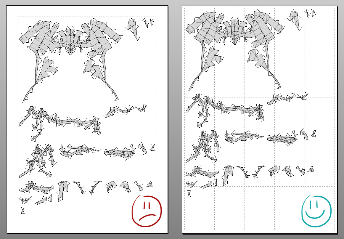 Pepakura viewer alignment