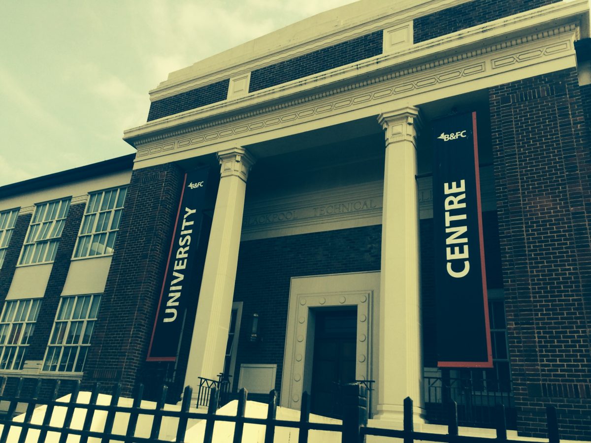 The Dapper Side End of an art college? Blackpool