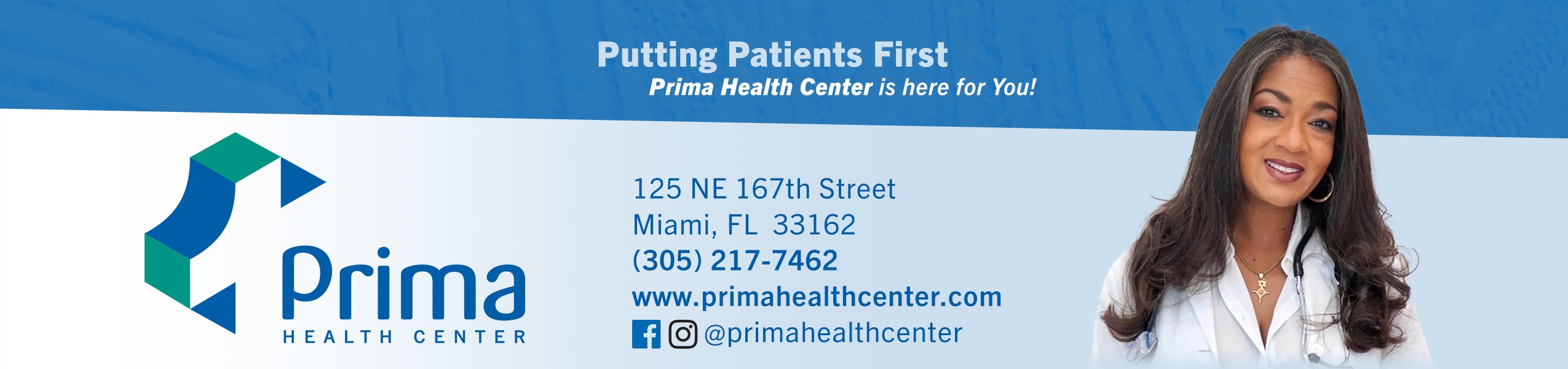 (BPRW) Putting Patients First Prima Health Center is Here for You