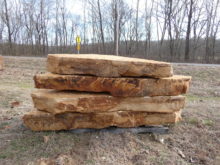 Quarry Direct Missouri Ozark Natural Outcropping Ledgerock Boulders