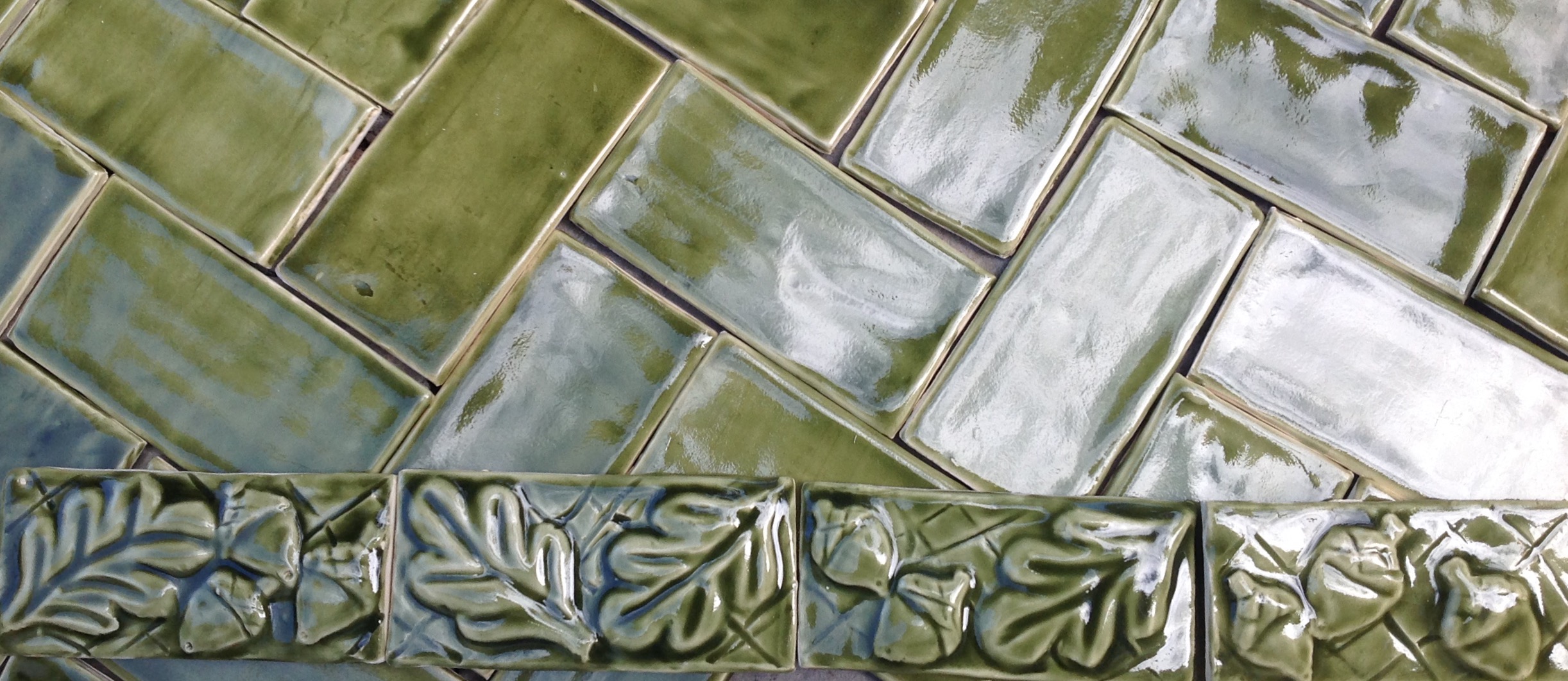 Olive Green Subway Tile