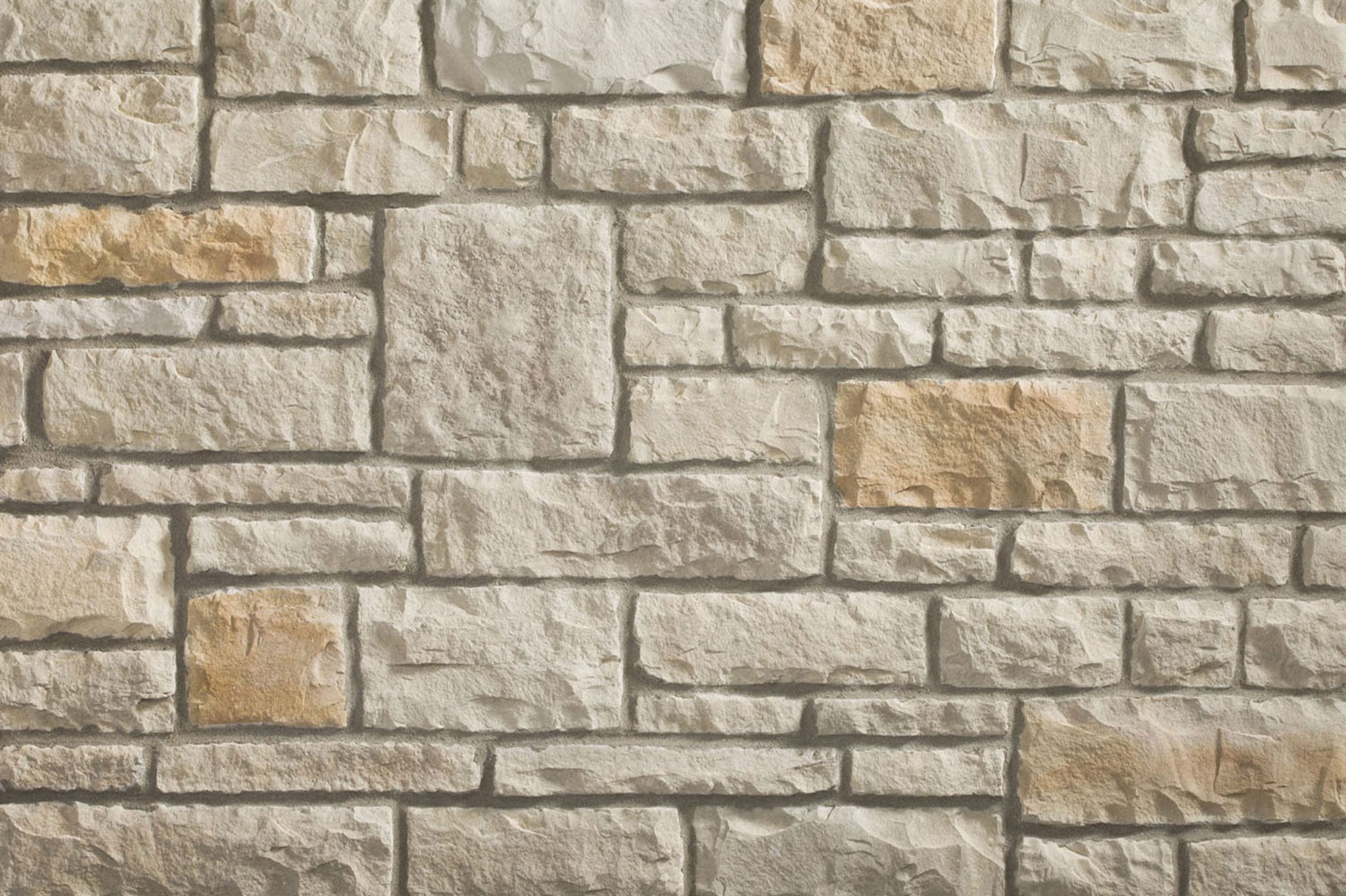 Buff Limestone + Blackson Brick Co.