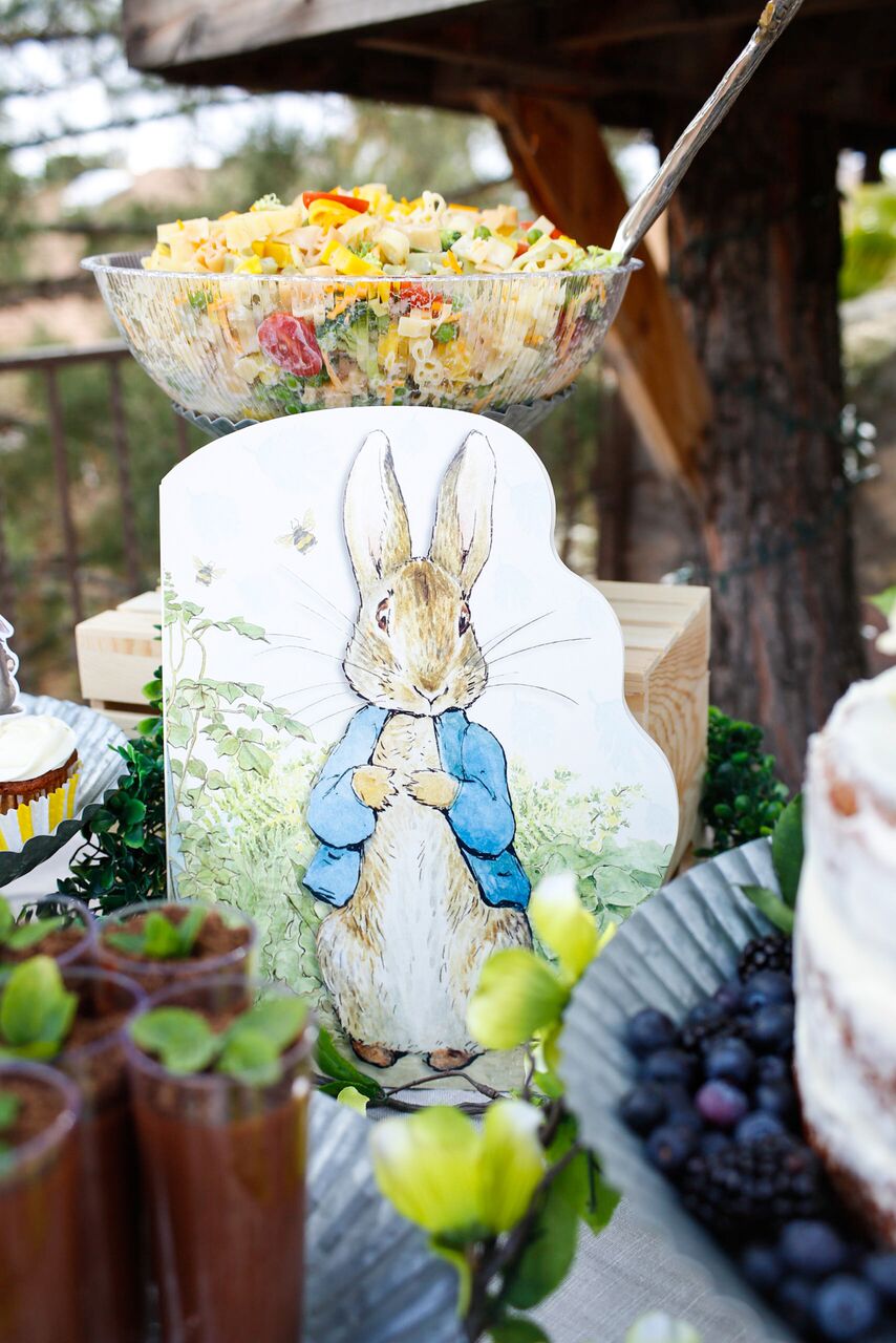 Peter Rabbit Party Black Twine
