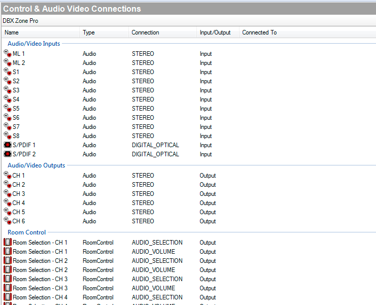 Control4 DBX Zone Pro Driver - B2B - Blackwire