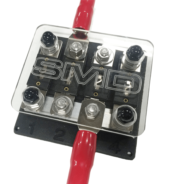 SMD Heavy Duty Quad ANL Fuse Block BladeICE