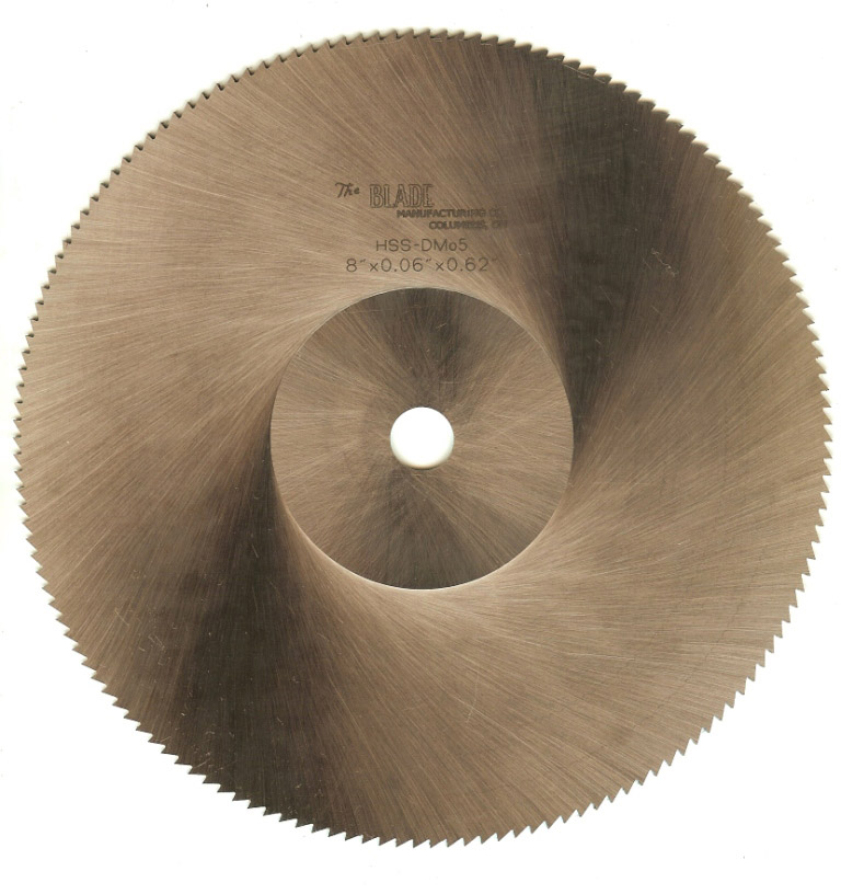 High Speed Steel Saw Blades The Blade Mfg. Co