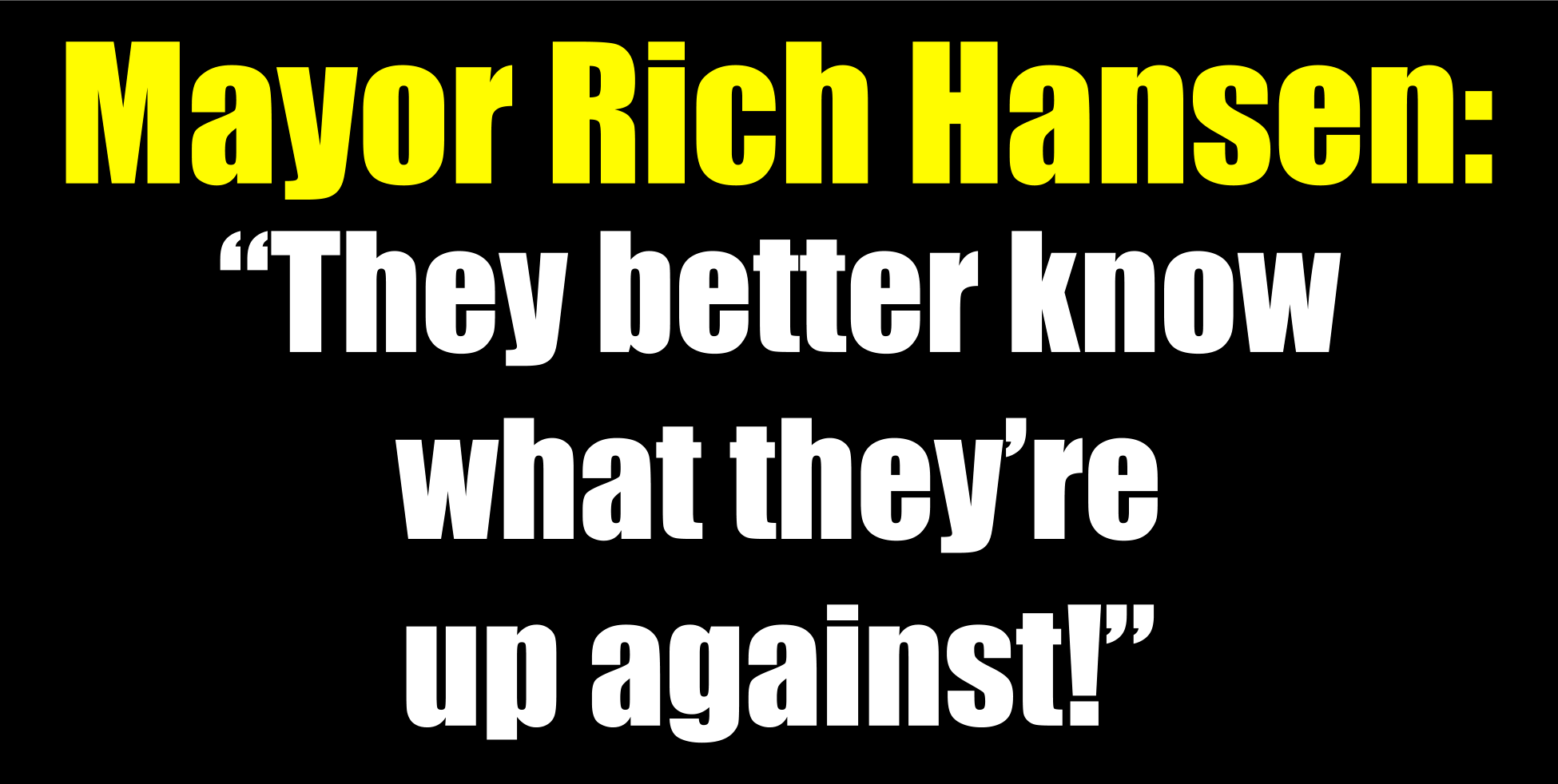 Mayor Rich Hansen Talks Blair Business Blair, Nebraska News