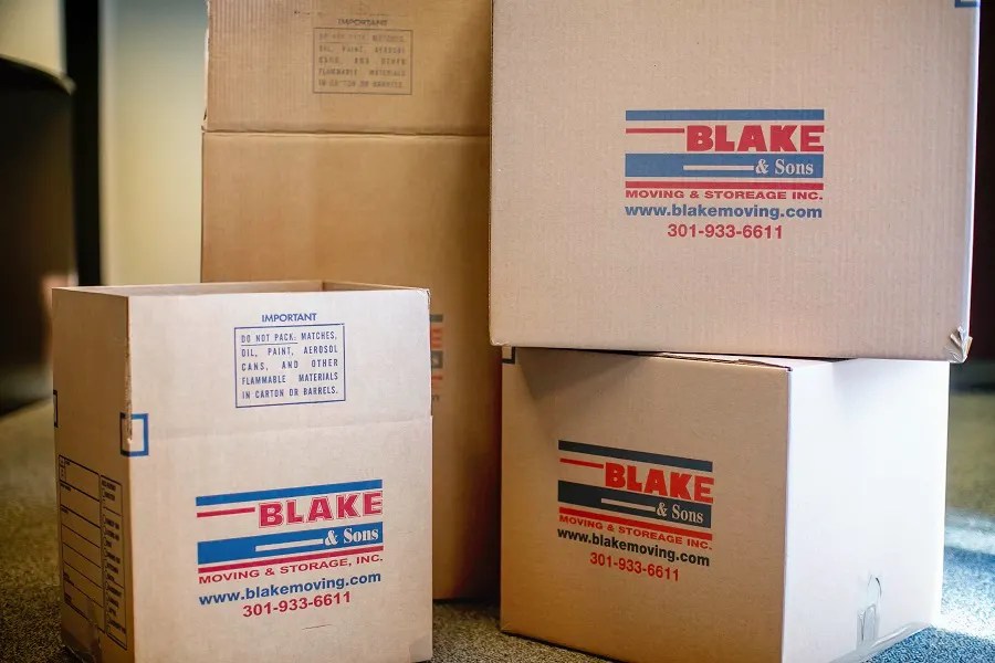 Local Movers & Moving Company Frederick MD Blake & Sons
