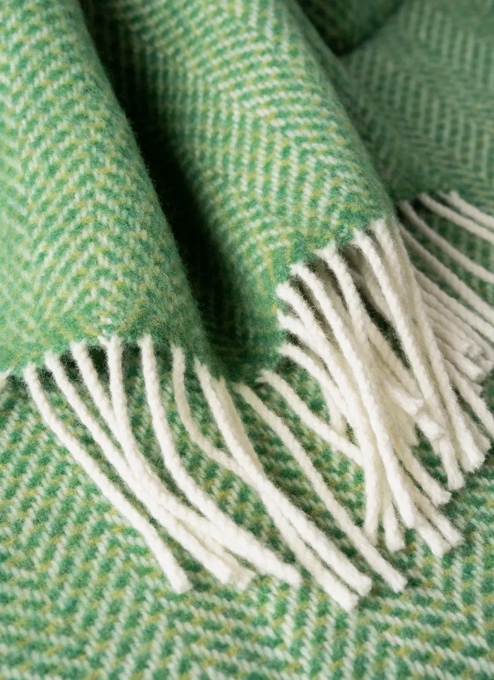 Golden Vale Wool Cashmere Throw Blarney