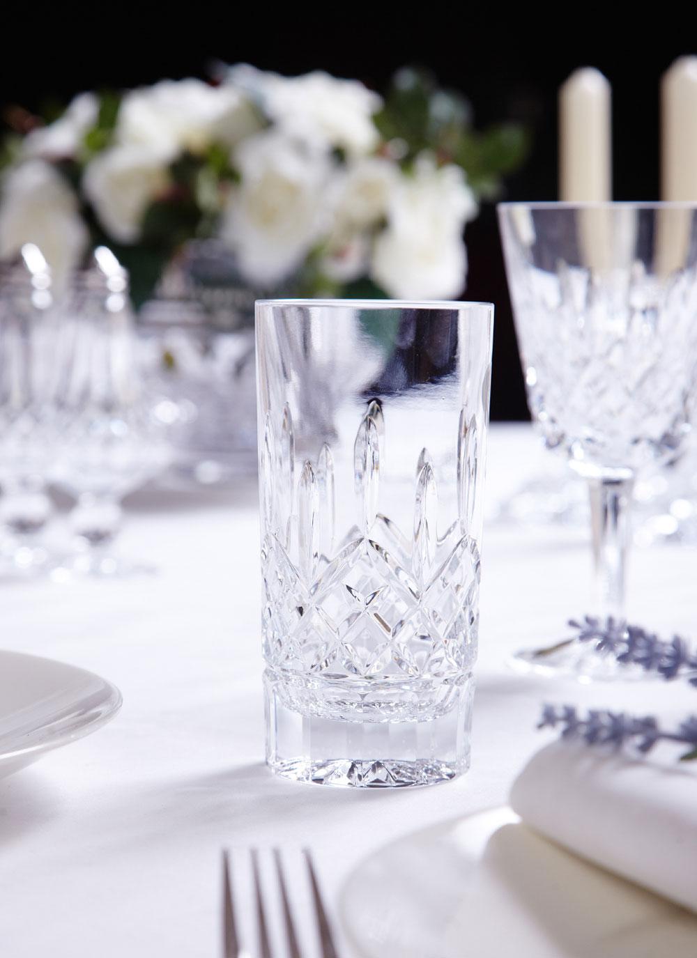 Waterford Crystal Lismore 12Oz HiBall Blarney Woollen Mills