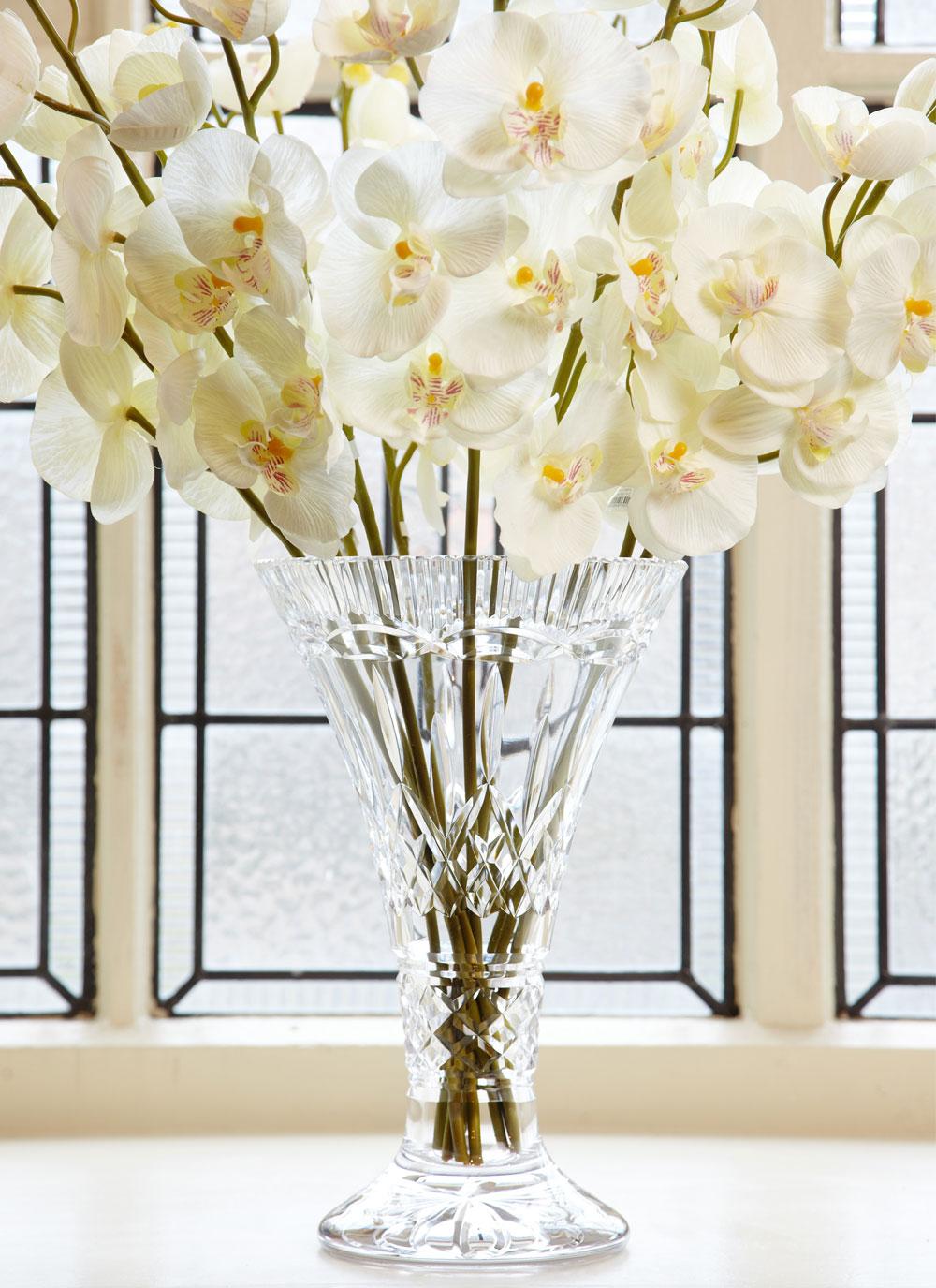 Waterford Crystal Lismore 14'' Statement Vase Blarney