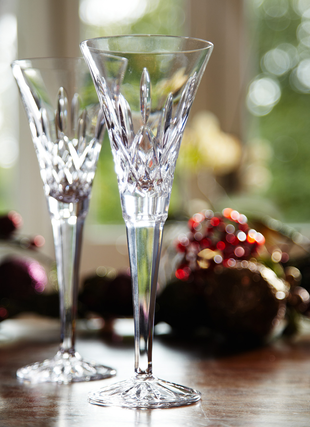 Waterford Crystal Lismore Toasting Flutes Blarney