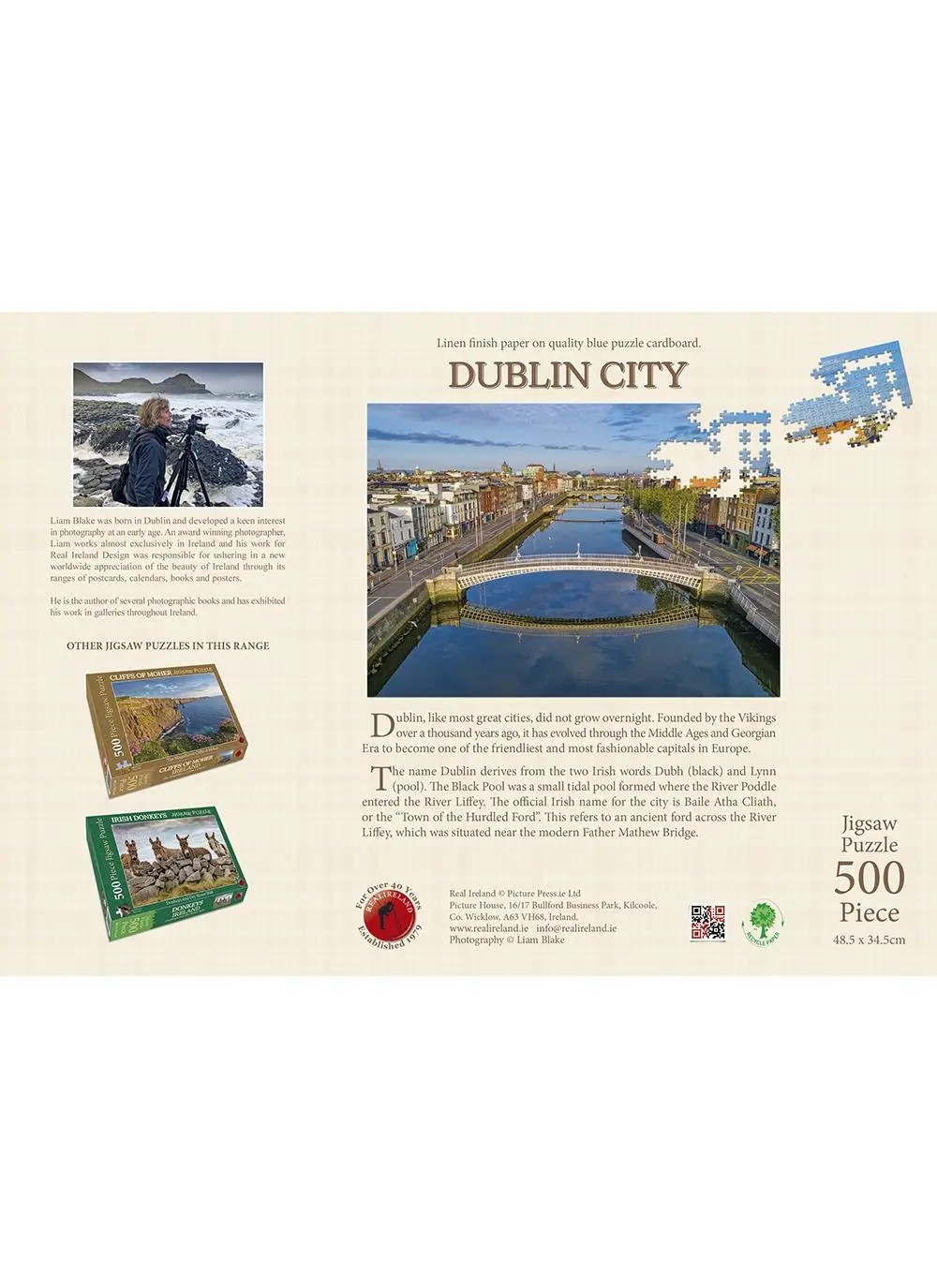 Dublin City Jigsaw Puzzle Blarney