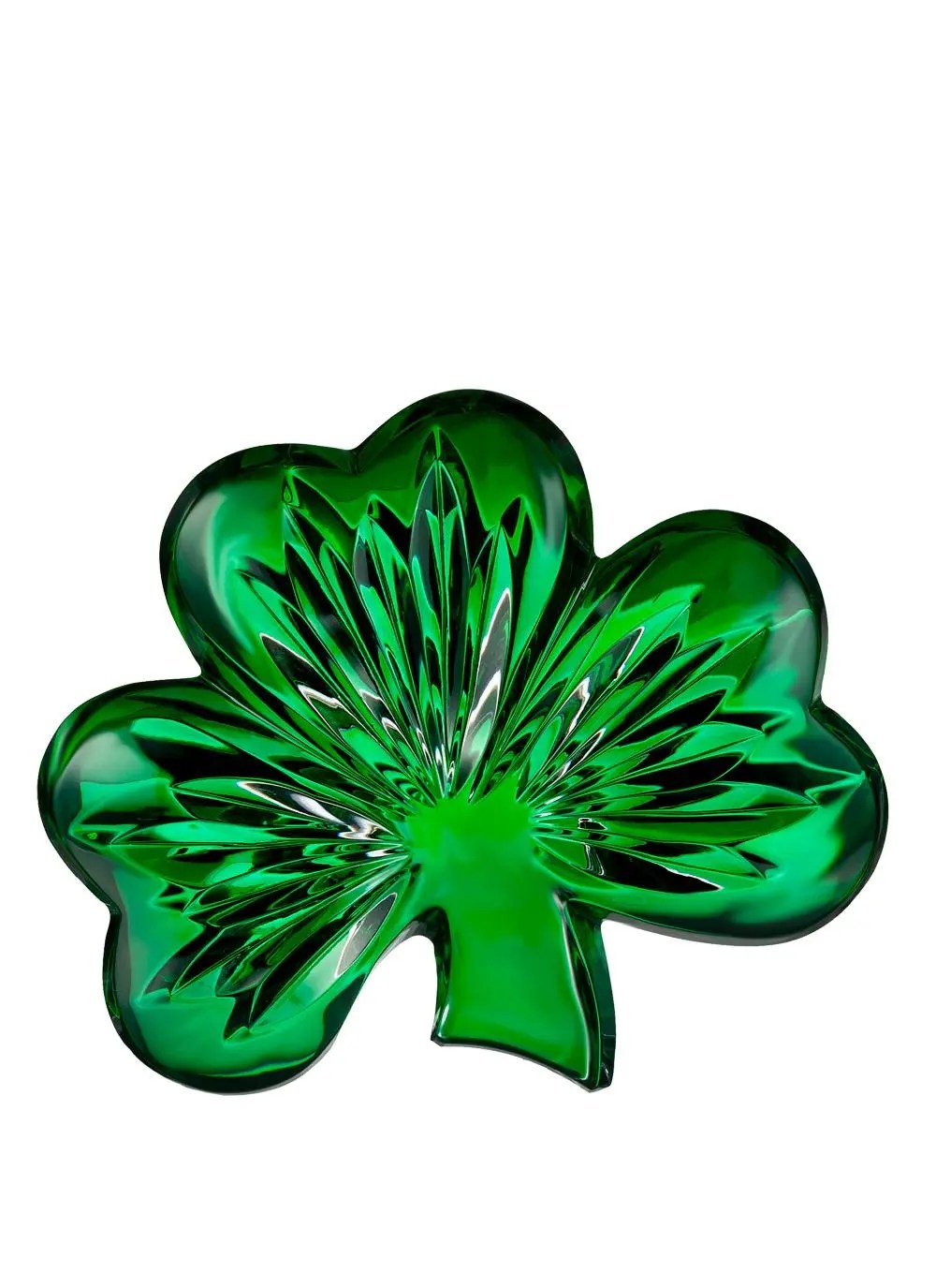 Waterford Crystal Green Shamrock Collectible Blarney
