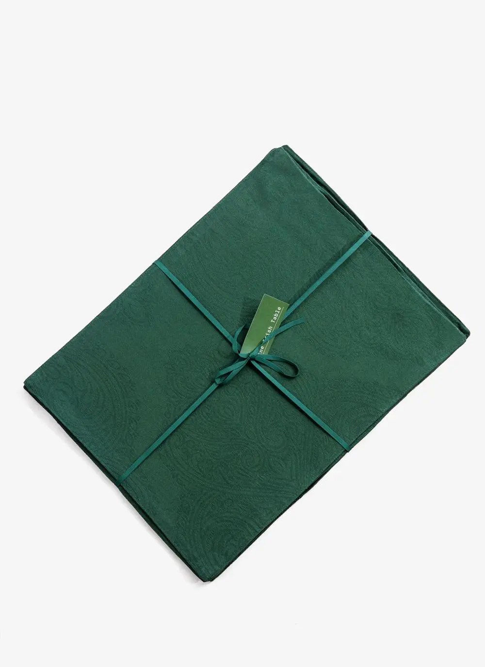 Forest Green Jacquard Placemats Set Of 6 Blarney