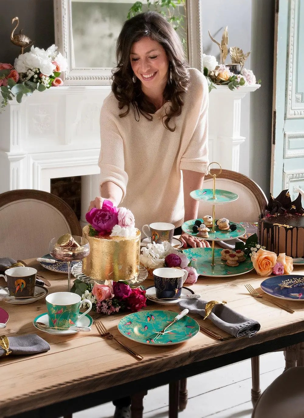 Sara Miller Chelsea 3Tier Cake Stand Blarney