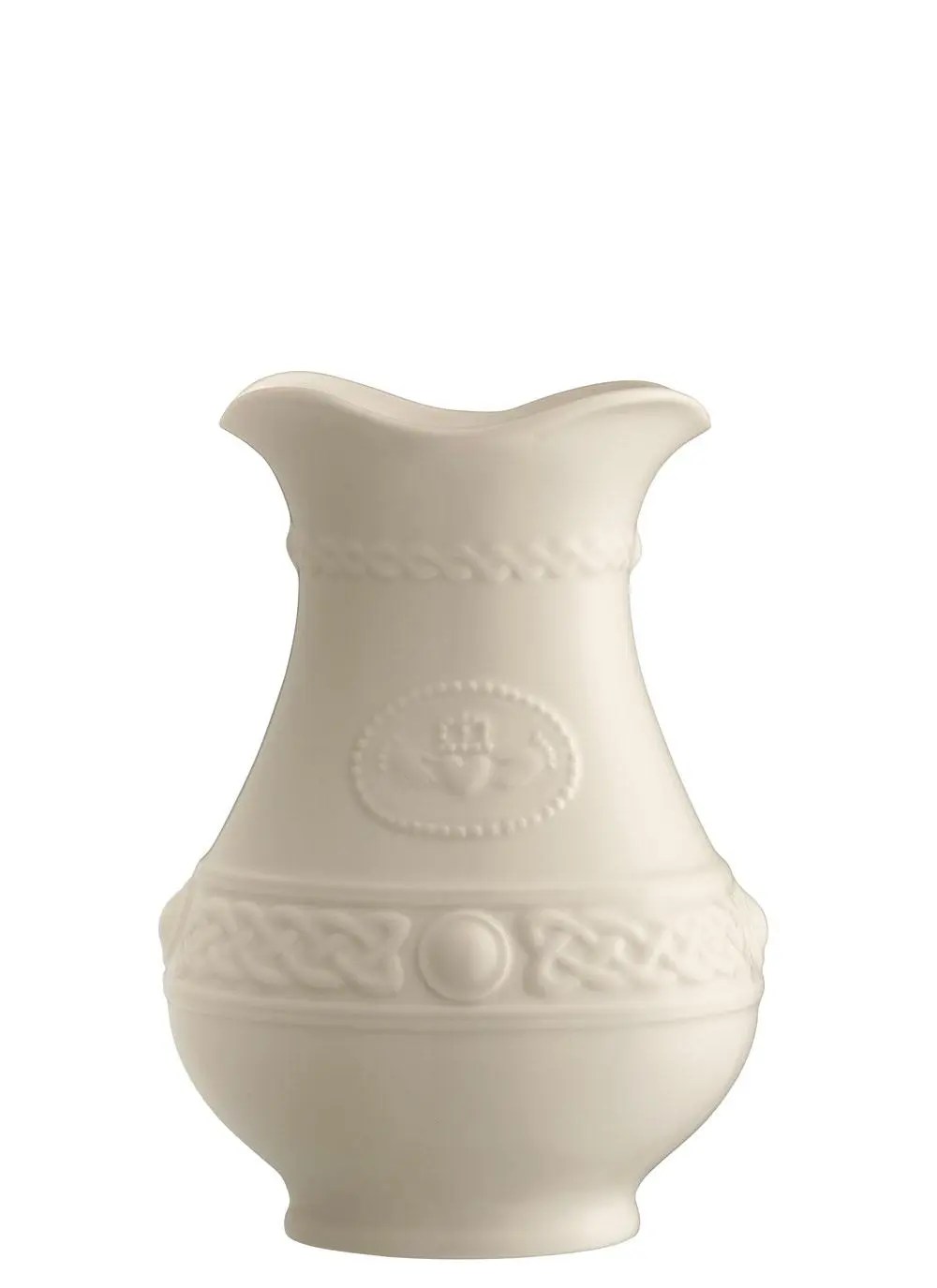 Belleek Claddagh 8 Inch Vase Blarney