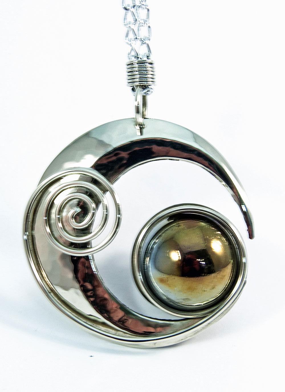 Crescent Moon Pendant Blarney