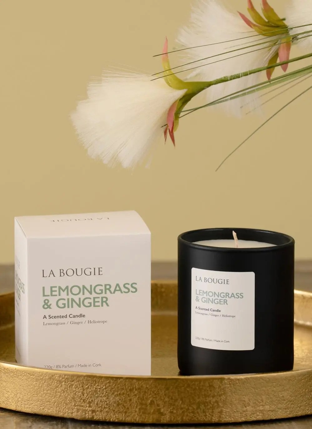 La Bougie Lemongrass & Ginger Candle Blarney