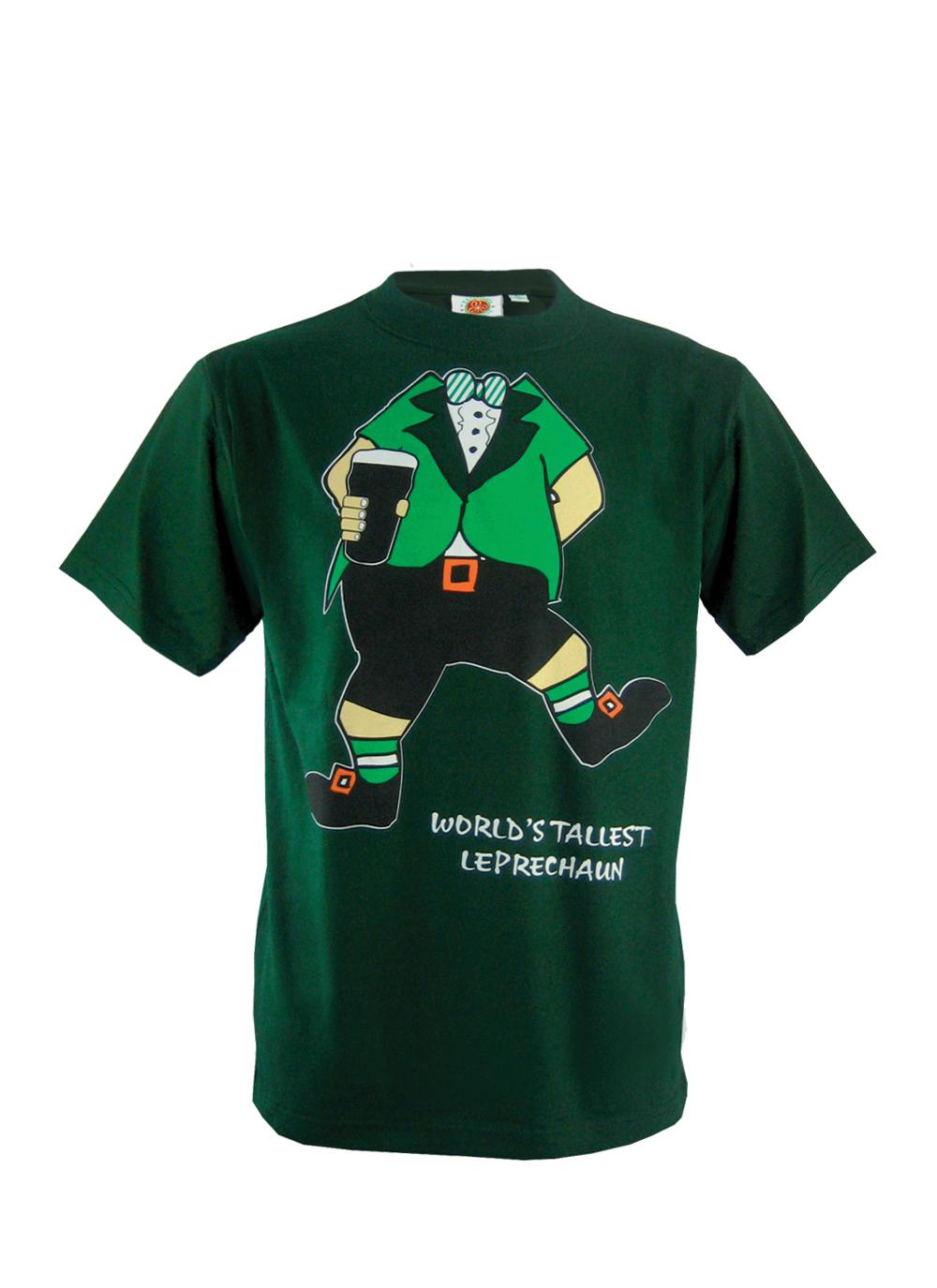 World's Tallest Leprechaun TShirt Blarney