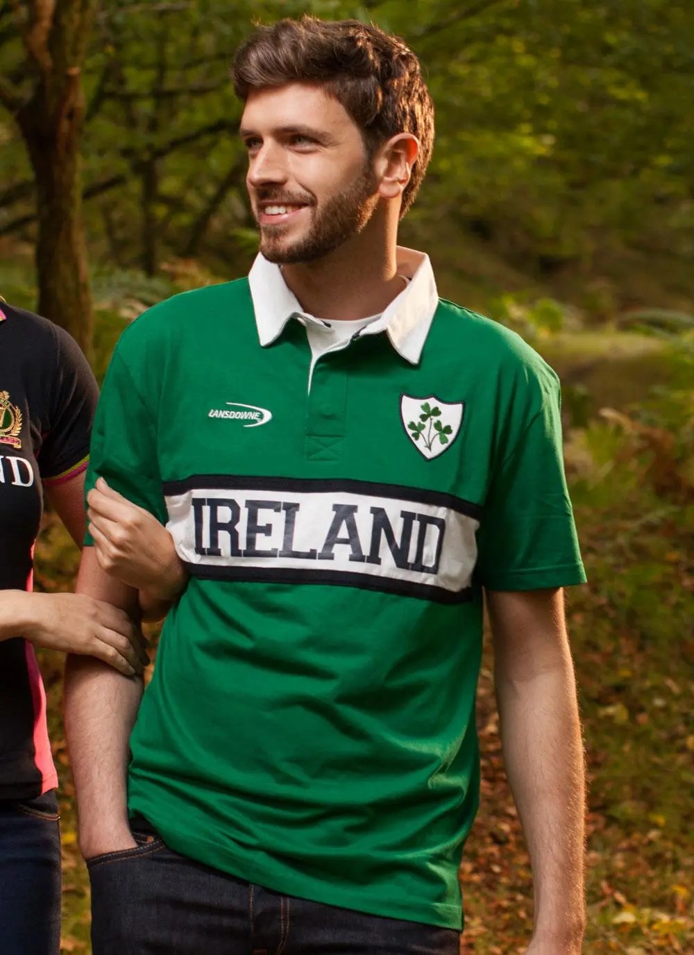 Men's Ireland Rugby Polo Shirt Blarney