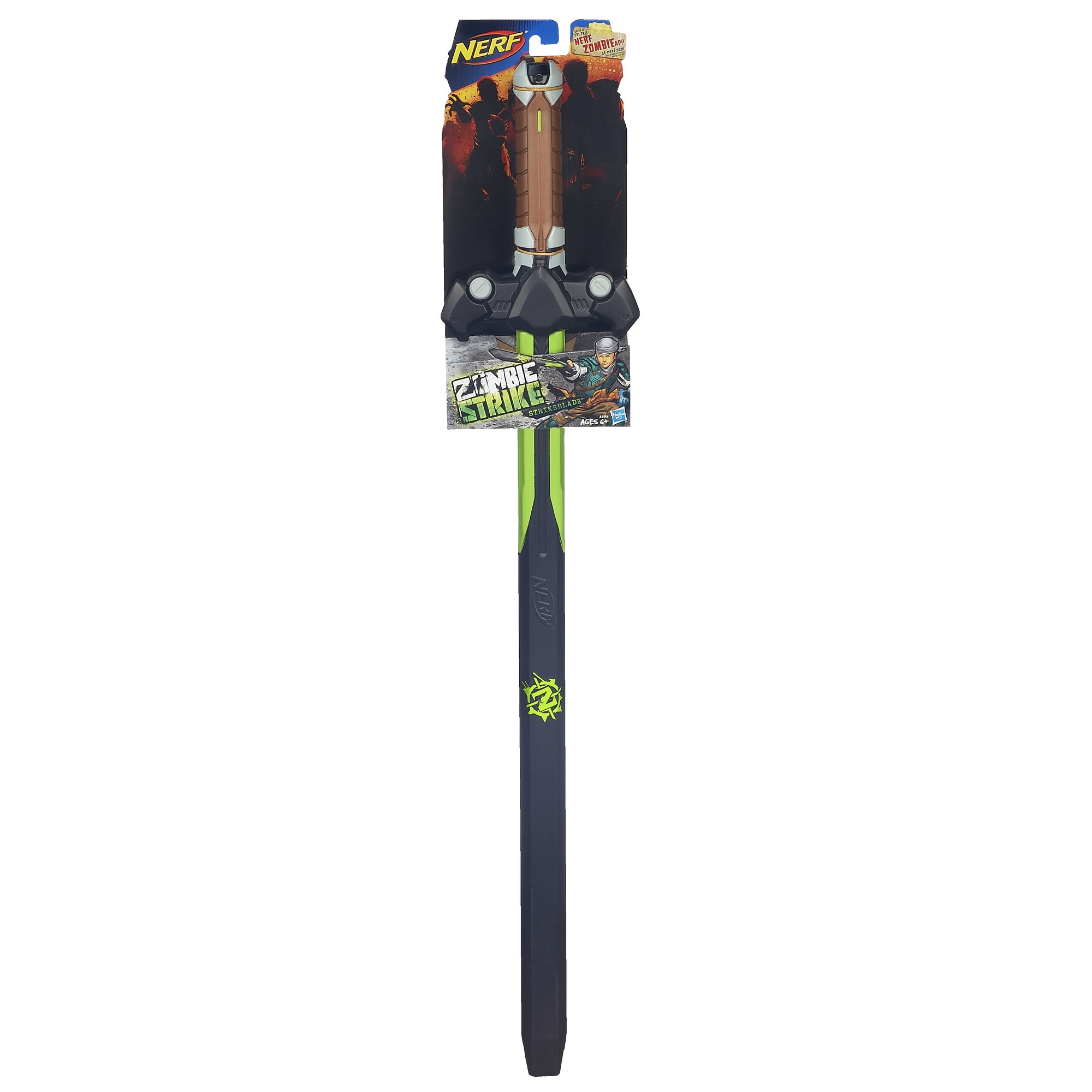 NERF Zombie Strike Strikeblade Sword BlasterTime